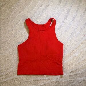 lululemon athletica Red Tank Top